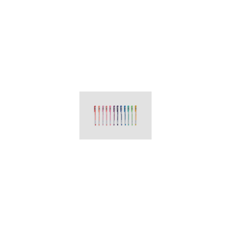 Set de 12 bolis de colores - Amazing things are coming Mr. Wonderful