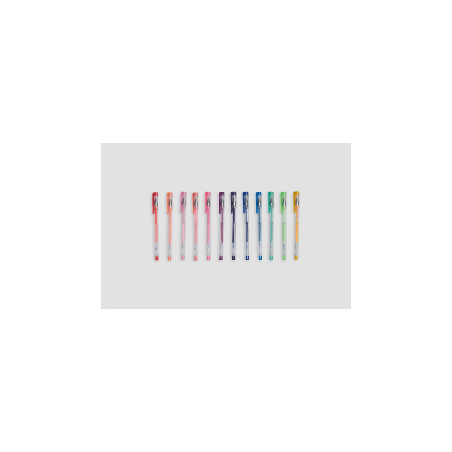 Set de 12 bolis de colores - Amazing things are coming Mr. Wonderful