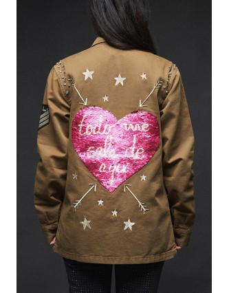 Sobrecamisa Anabel Lee Army...