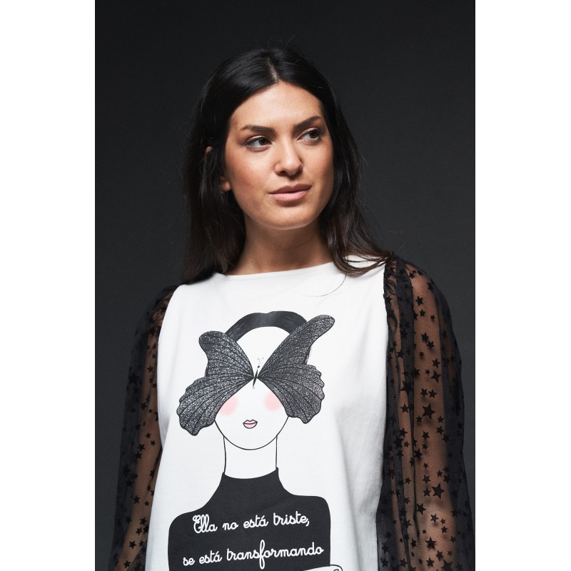 ▷ Camiseta Crisálida Anabel Lee | Sopotey
