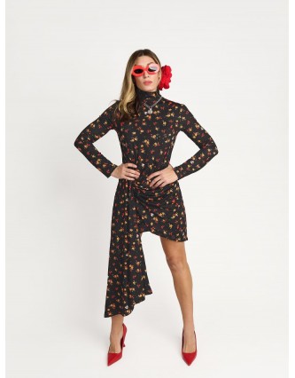 Vestido Cola Birkin Aire Retro