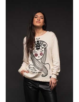 Sudadera Anabel Lee Ninfa