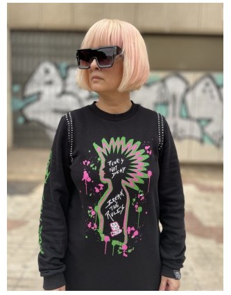 Vestido Punk Tachas Noc the...