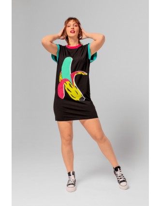 Vestido Rib Algodon Lolina...