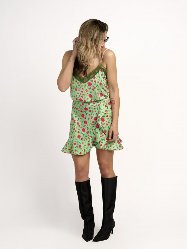 ▷ Comprar Camiseta Lencera Amor Amor Verde Aire Retro | Sopotey Woman. 2