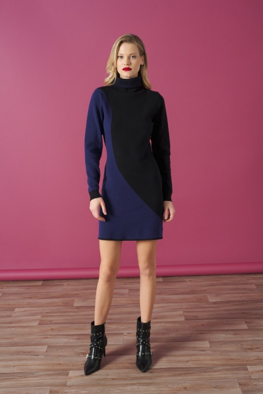Blue Yayoi Dress Minueto 2