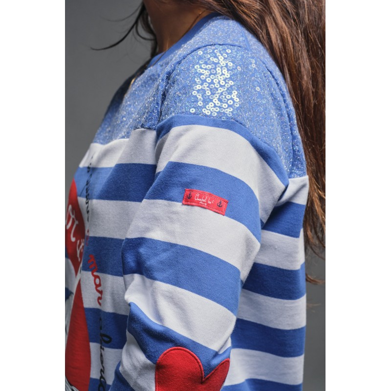 ▷ Sudadera Marino de Anabel Lee | Sopotey