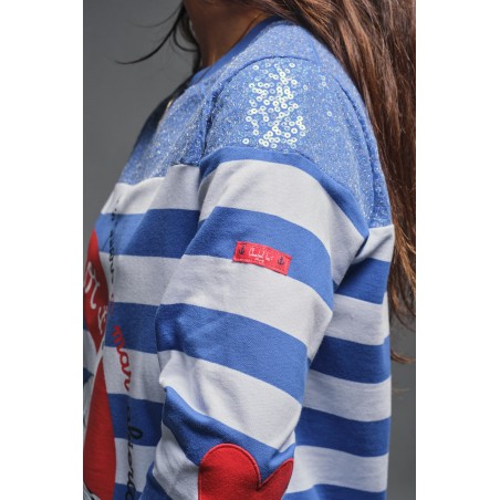 ▷ Sudadera Marino de Anabel Lee | Sopotey