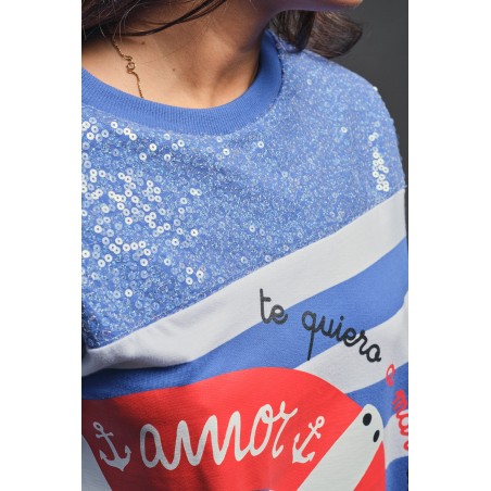 ▷ Sudadera Marino de Anabel Lee | Sopotey