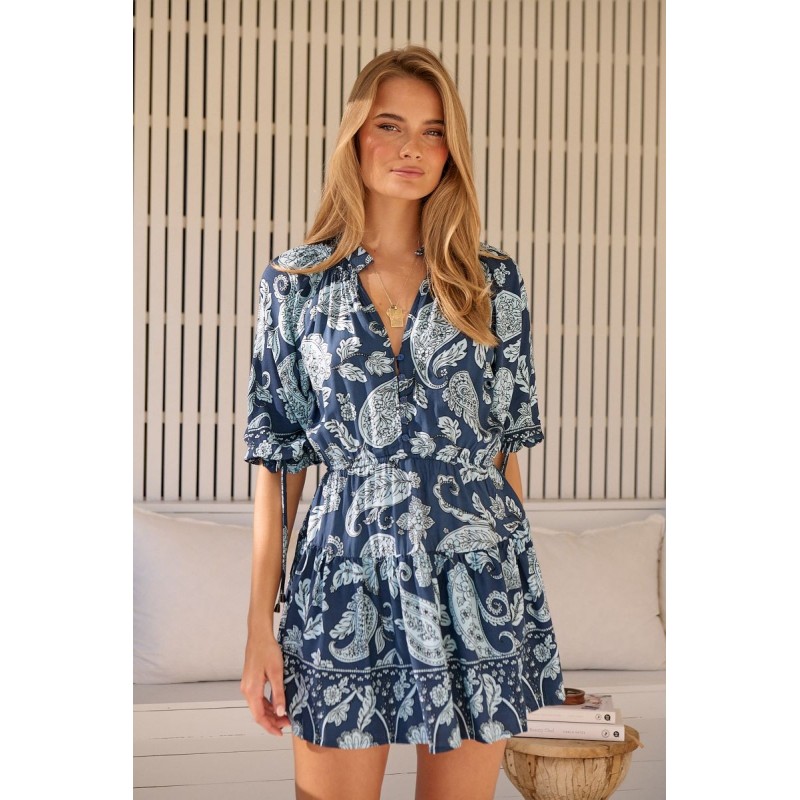 ▷ Vestido Bordeaux Marice Mini Jaase| Sopotey