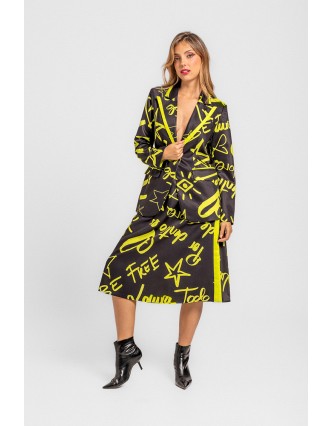 Falda Trapecio Midi LOLINA...