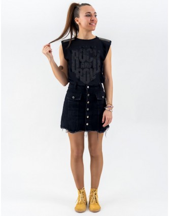 Camiseta LASAL Black Rock...