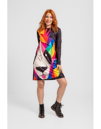 Vestido Camiseta m/larga...