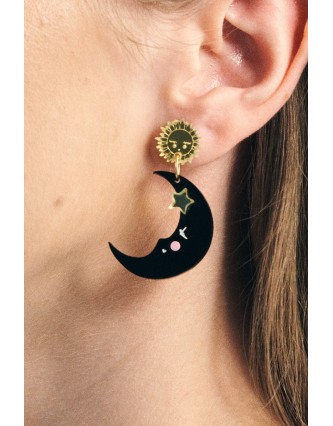 Pendientes Sol y Luna...