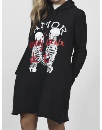 Vestido tipo Sudadera Llenx...