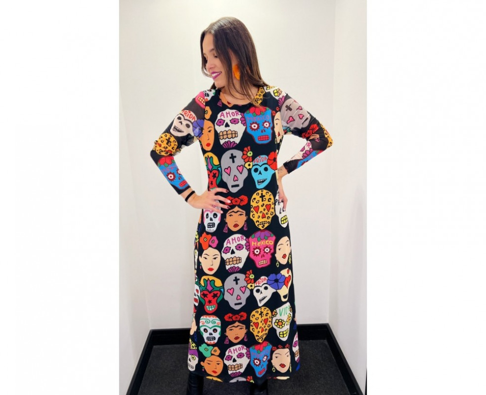 ▷ Vestido Viva Mexico La Pantera Lola | Sopotey 2