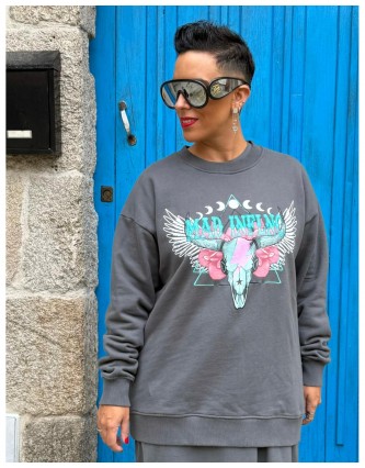 Sudadera Luna Mad Influence