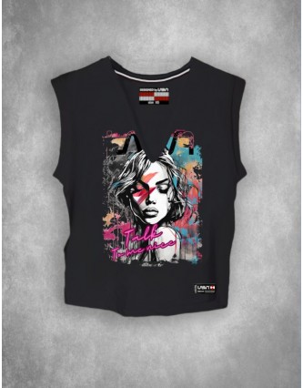 Camiseta LASAL Talk Negro