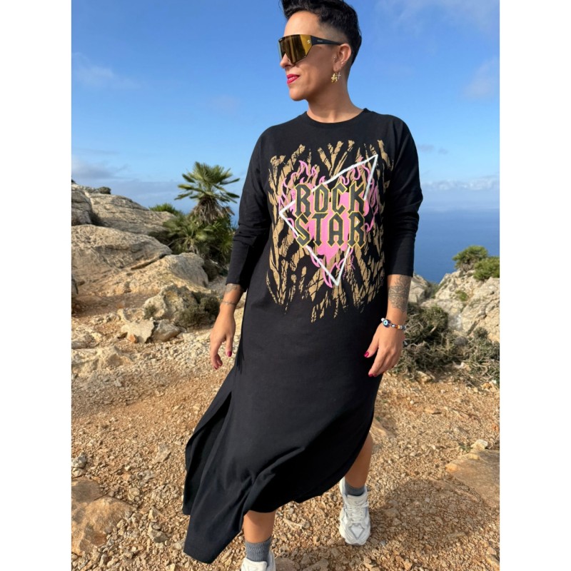 ▷ Vestido Mad Influence Rock Star| Sopotey