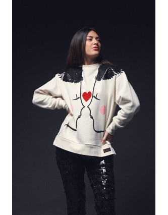 Sudadera Alas Anabel Lee