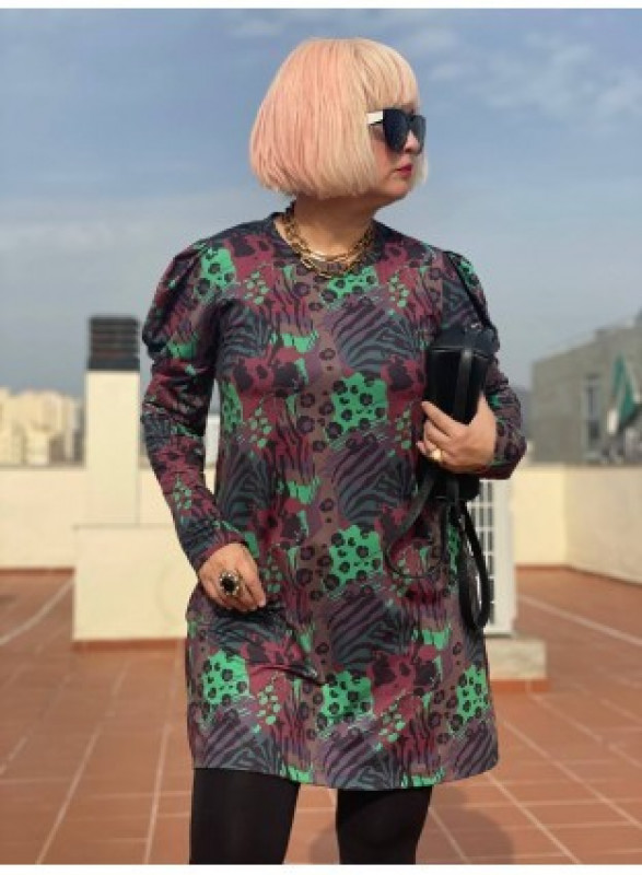 ▷ Vestido Evasé Leopardo Edición Limitada Noc the Brand| Sopotey 2
