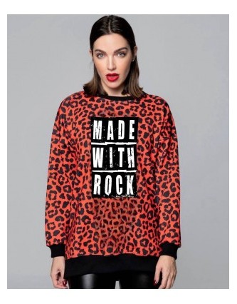 Sudadera Made With Rock Noc...