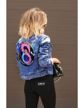 Cazadora Denim Mujer LASAL...