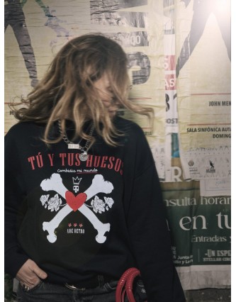 Sudadera Unisex Huesos...