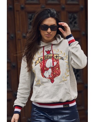 Sudadera Actitud Anabel Lee