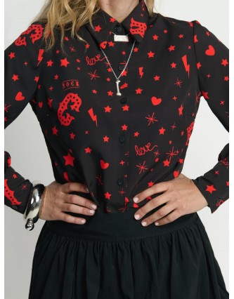 Camisa Circo - Rock Negra...