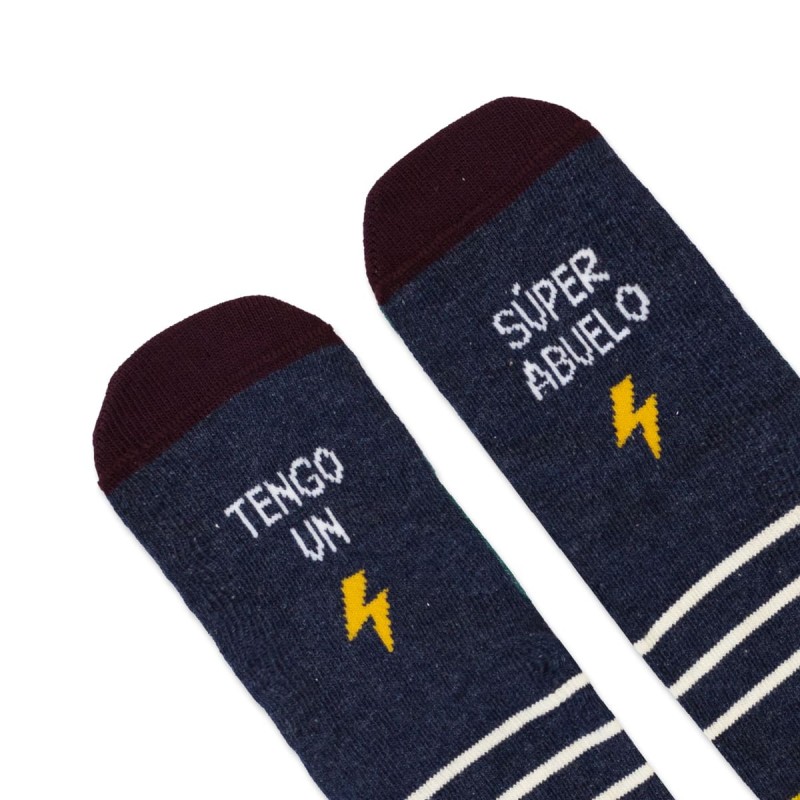 Mini Calcetines Tengo un Super Abuelo