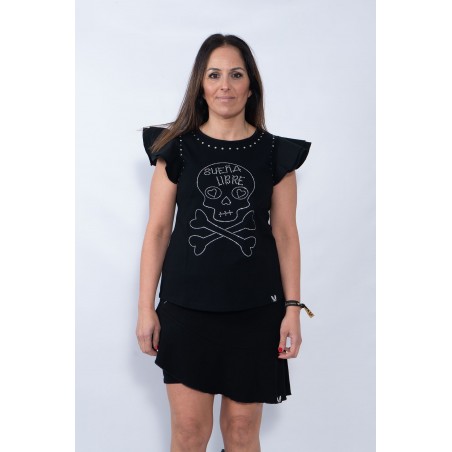 Camiseta Sueña Libre Strass El Sueño de Lola | Sopotey