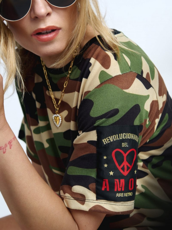 ▷ Comprar vestido Camuflaje Revolucionaria Aire Retro | Sopotey Woman. 2