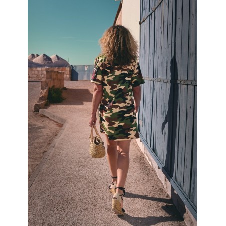 ▷ Comprar vestido Camuflaje Revolucionaria Aire Retro | Sopotey Woman.