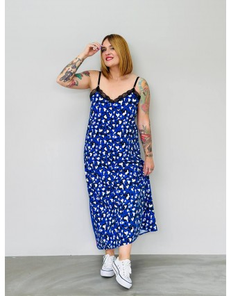 Vestido Lencero Animal...