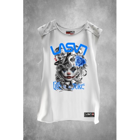 ▷ Camiseta LASAL Joke Blanco