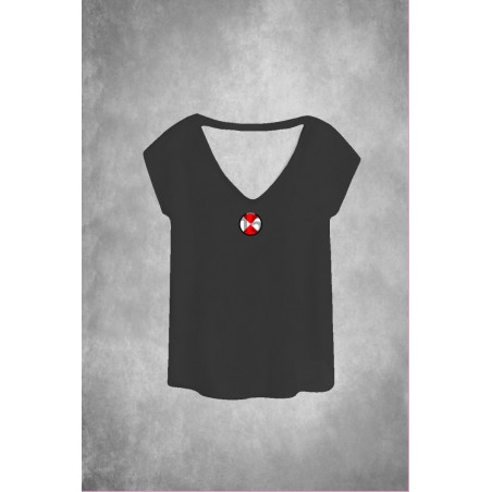 ▷ Camiseta LASAL Rabbit Negro Desgastado