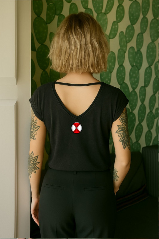 ▷ Camiseta LASAL Large Negro 2