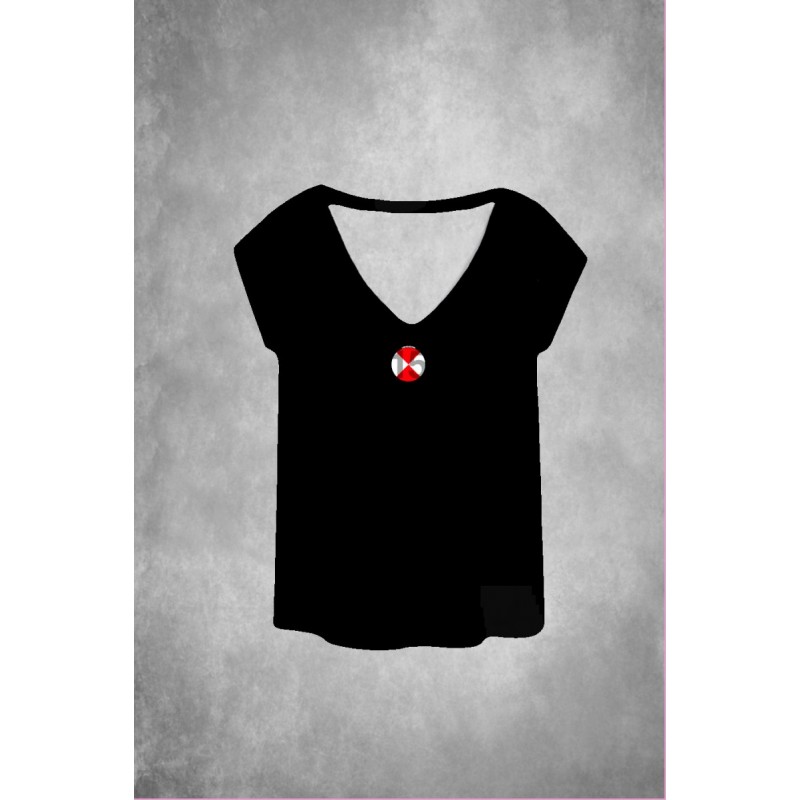▷ Camiseta LASAL Cat Negro