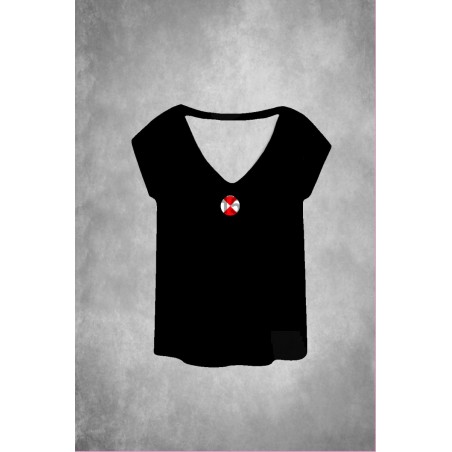 ▷ Camiseta LASAL Cat Negro
