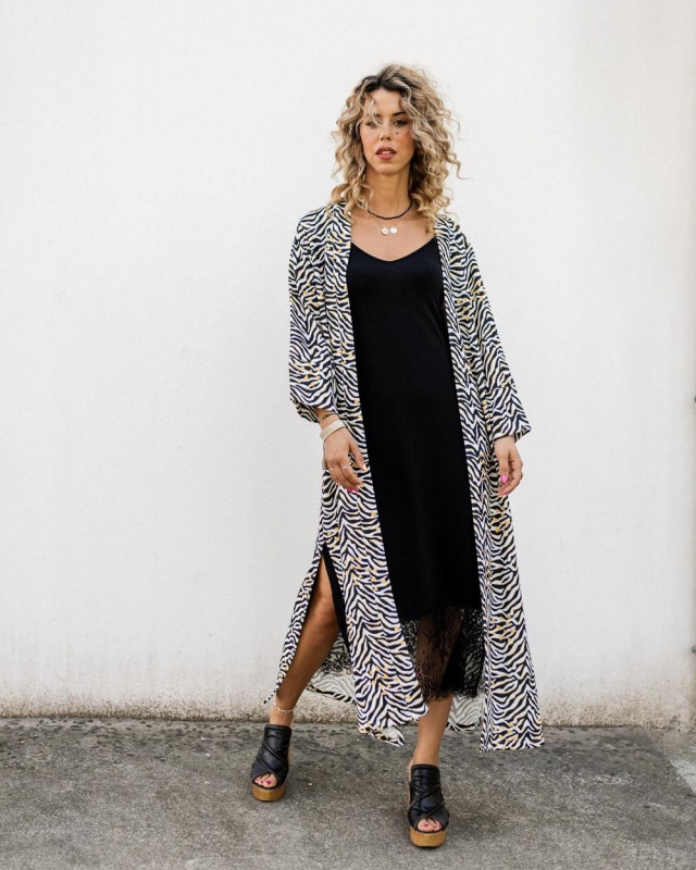▷ Kimono Cebra Mad Influence| Sopotey 2
