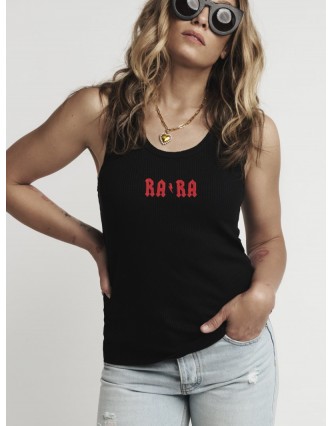 Cami Tirantes Rara Negra...