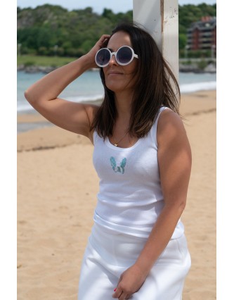 Camiseta Heart Basic Blue...