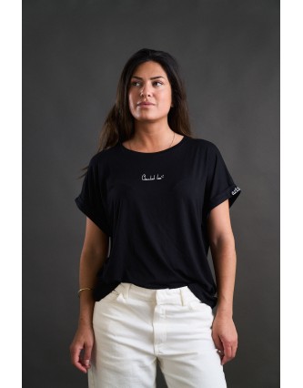 Camiseta Actitud + Negra...