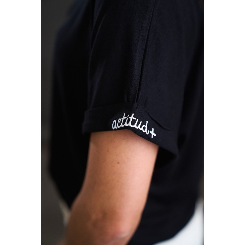 ▷ Camiseta Anabel Lee Actitud + Negra