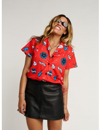 Camisa Chica Rita Aire Retro