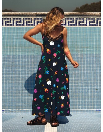 Vestido Largo Lencero AMA...