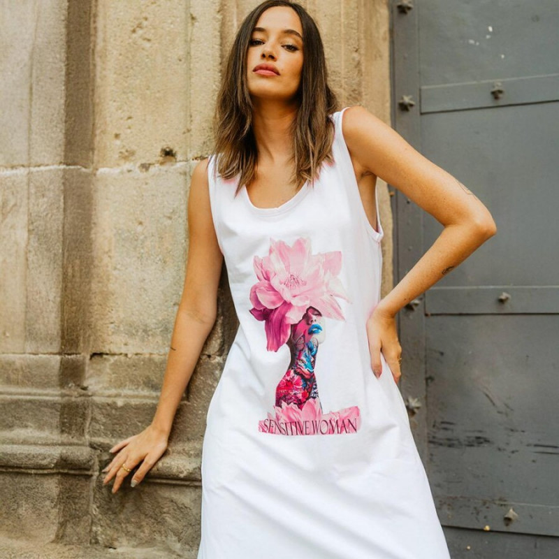 ▷ Vestido Sensitive Woman Be Happiness | Sopotey 2