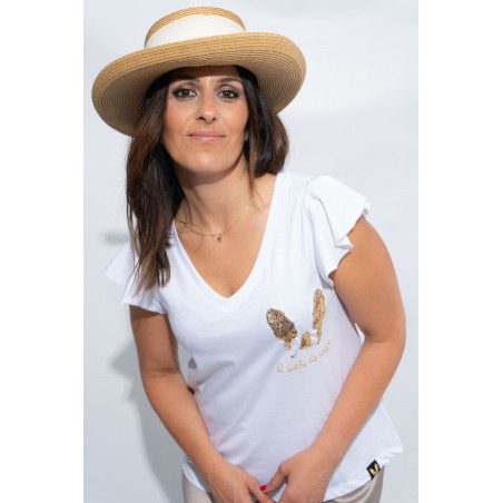 Camiseta El Sueño de Lola Loluca Gold – Sopotey Woman.