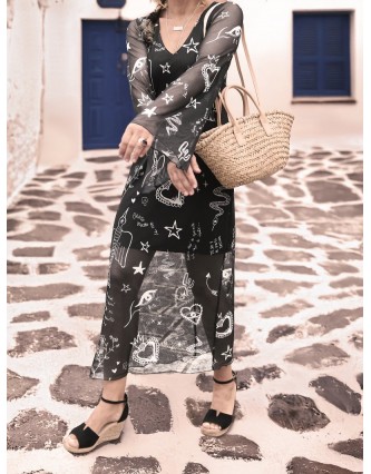 Vestido Largo Tul Poemas...